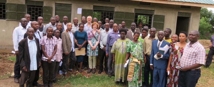 FCDTU trustees and local people in Uganda
